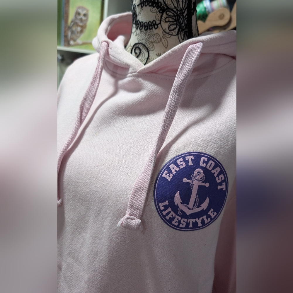 East Coast Lifestyle Pink Hoodie
